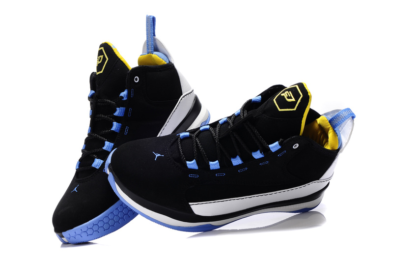 Cheap Jordan CP3 III Black White Blue For Women - Click Image to Close