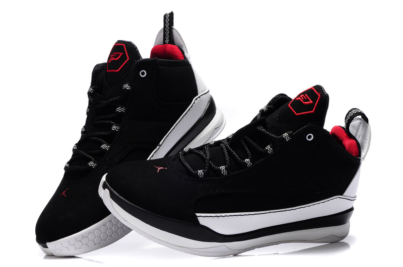 Original Jordan CP3 III Black White Red For Women - Click Image to Close