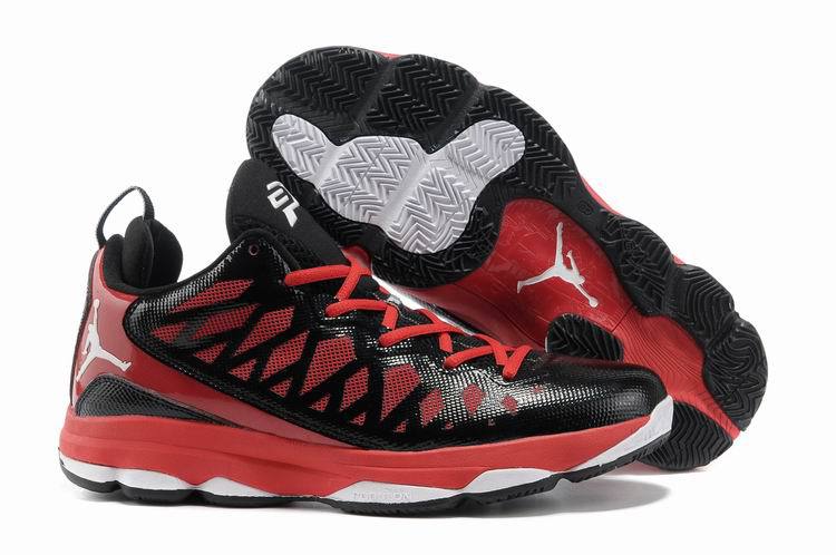 2013 Jordan CP3 VI Silver Black Red White Basketball Shoes - Click Image to Close