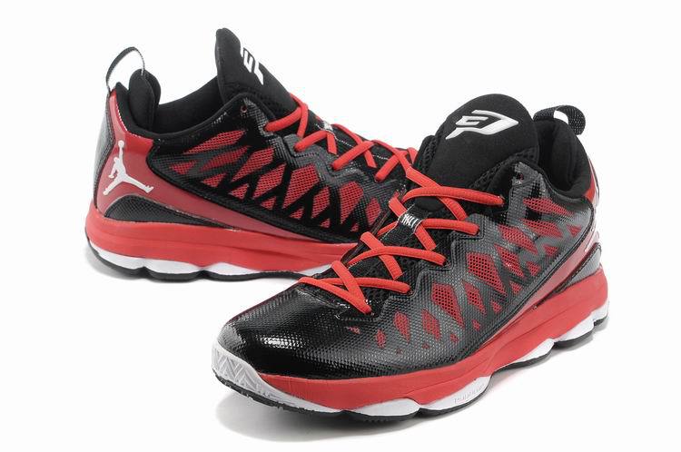 2013 Jordan CP3 VI Silver Black Red White Basketball Shoes