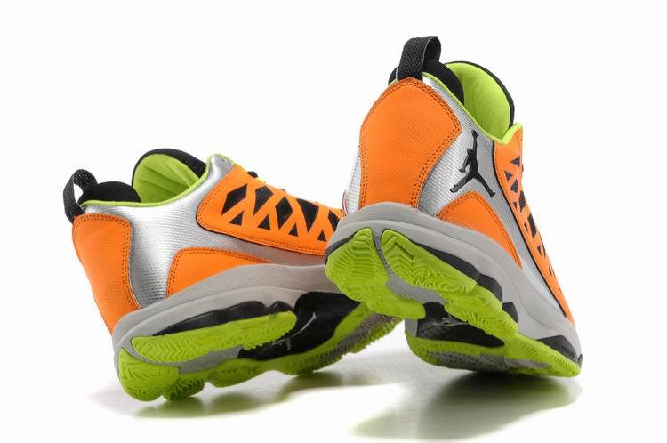 2013 Jordan CP3 VI Silver Orange Black Grey Basketball Shoes - Click Image to Close