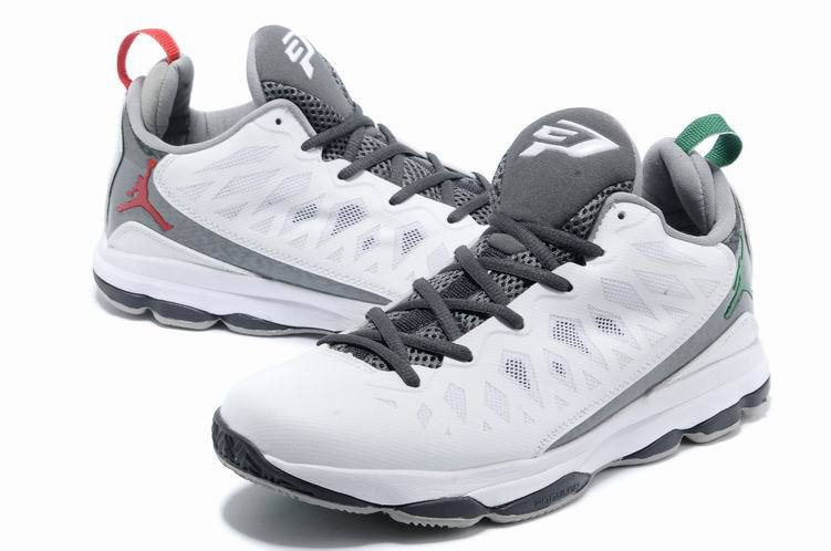 2013 Jordan CP3 VI White Grey Basketball Shoes