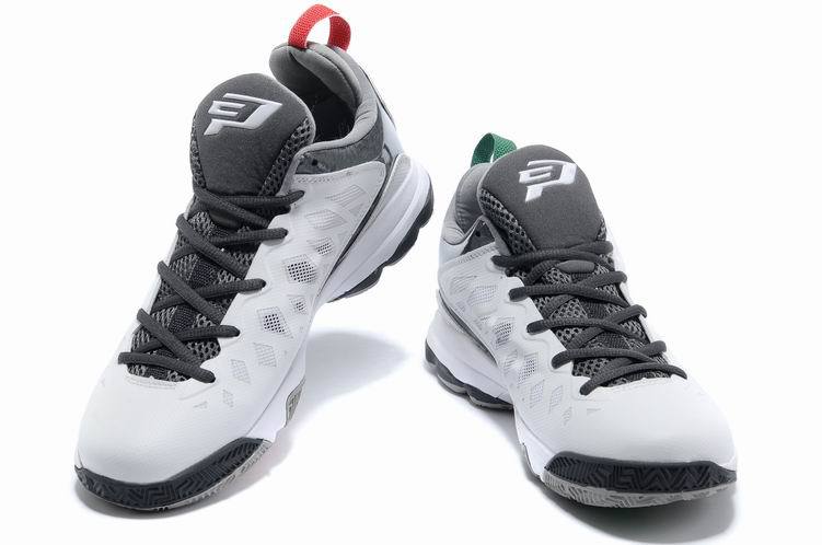2013 Jordan CP3 VI White Grey Basketball Shoes - Click Image to Close