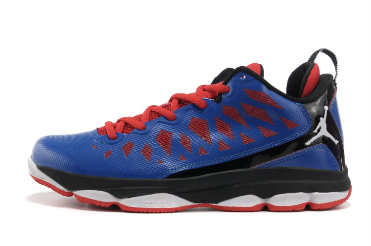 Cheap Authentic Jordan Christ Paul 6 Blue Red White Shoes