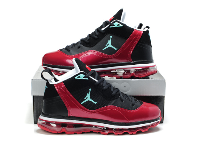 Comfortable Jordan Melo M8+Max 09 Black Red Shoes
