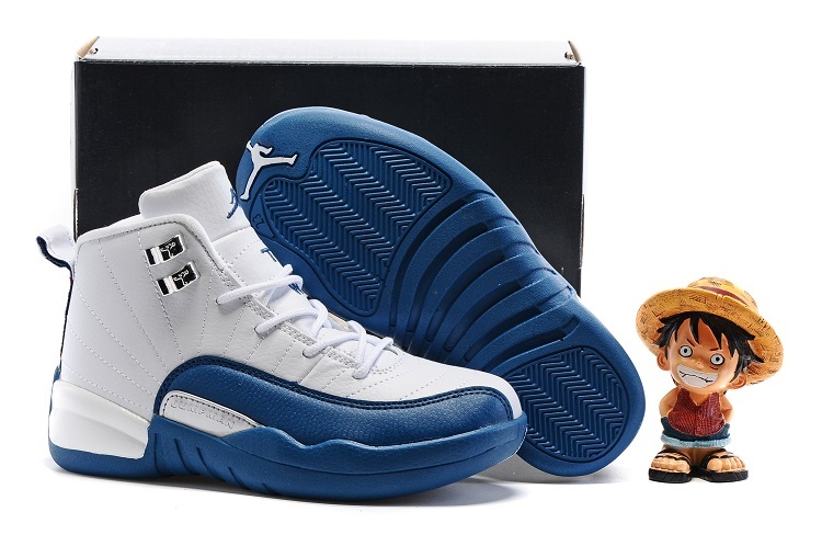 Kids Air Jordan 12 Retro French Blue 2016 - Click Image to Close