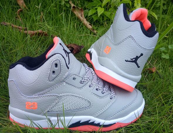 Kids Air Jordan 5 Retro Hot Lava