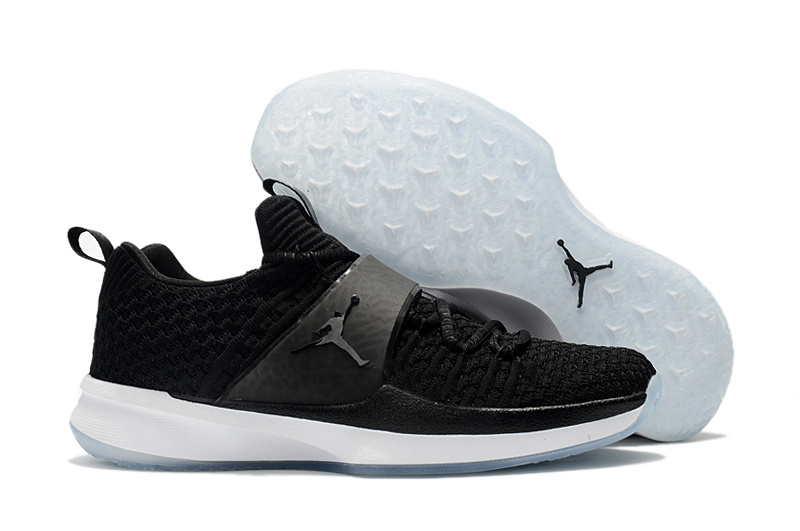 Men Jordan Trainer 2 Black White Shoes - Click Image to Close