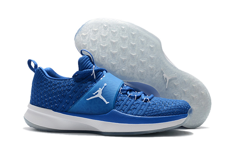 Men Jordan Trainer 2 Blue White Shoes