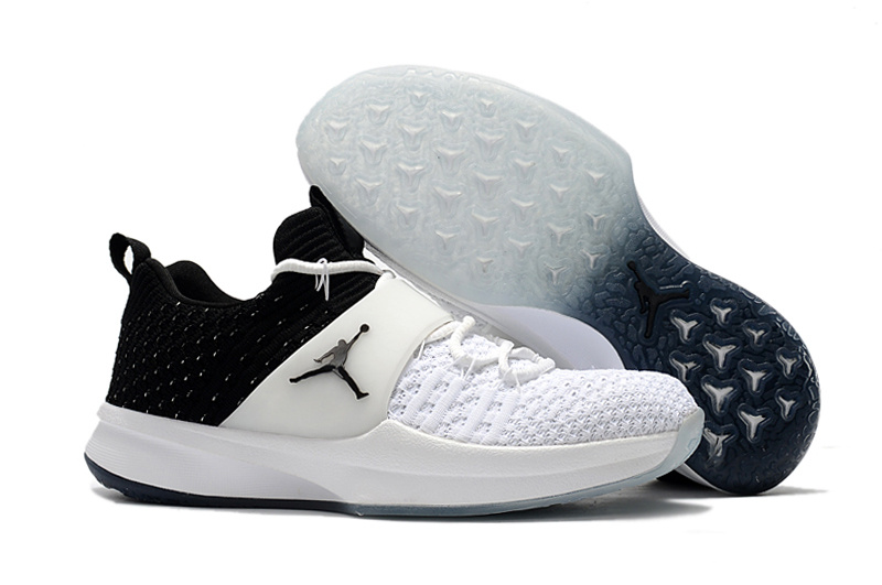 Men Jordan Trainer 2 White Black Shoes - Click Image to Close