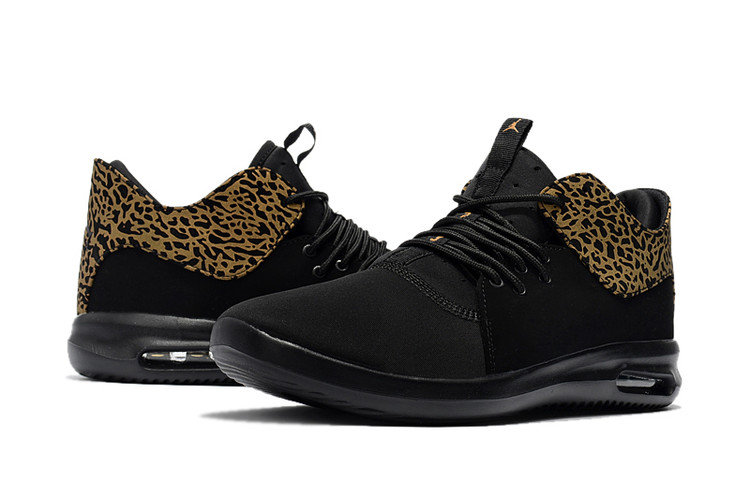 Mens Cheetah Print Jordan Running Shoes 2018 Black