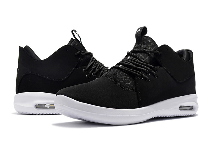 Mens Jordan Running Shoes 2018 Black White - Click Image to Close