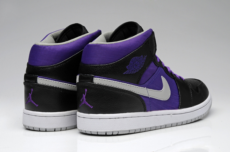 2013 Jordan 1 Retro Black Purple White