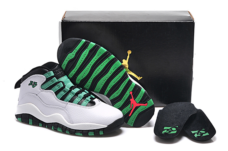 New Air Jordan 10 GS Verde 2015