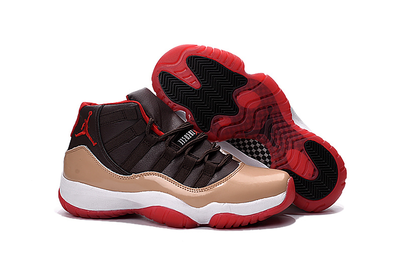 New Air Jordan 11 Black Brown Red 2016