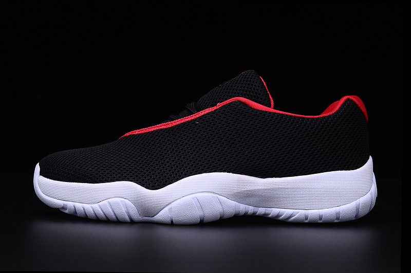 2015 Real Air Jordan 11 Future Black Red Shoes