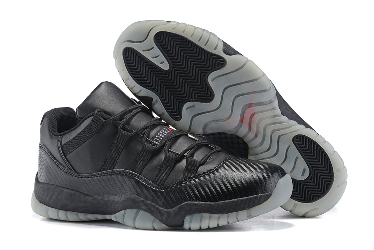 New Air Jordan 11 Retro Low Black Snake Custom - Click Image to Close