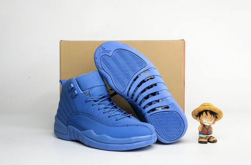 New Air Jordan 12 Blue Suede 2016