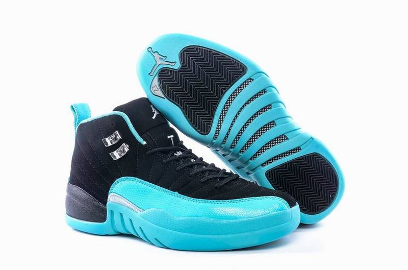 New Air Jordan 12 GS Hyper Jade Black Metallic Silver Hyper Jade