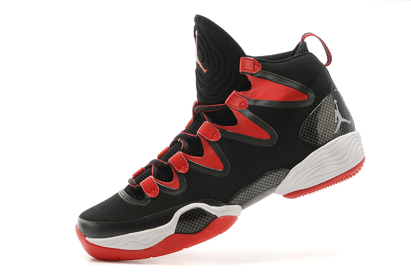 Cheap 2015 Air Jordan 28 Black Red White Shoes