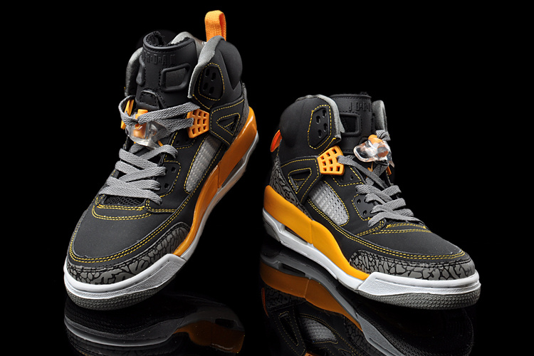 New Jordan Retro 3.5 Black Yellow White - Click Image to Close