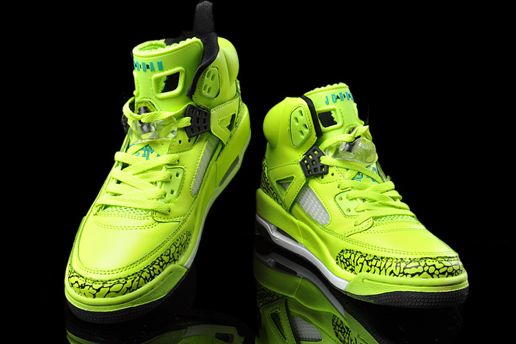 New Jordan Retro 3.5 Green - Click Image to Close