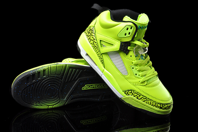 New Jordan Retro 3.5 Green - Click Image to Close