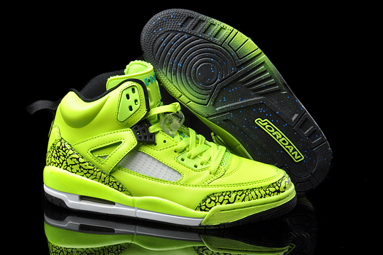 New Jordan Retro 3.5 Green - Click Image to Close