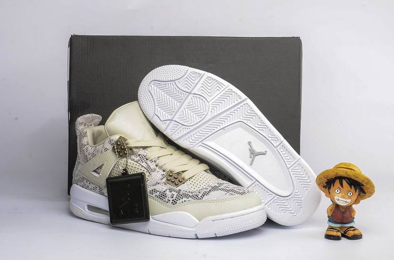 New Air Jordan 4 Retro Premium Snakeskin 2016 - Click Image to Close