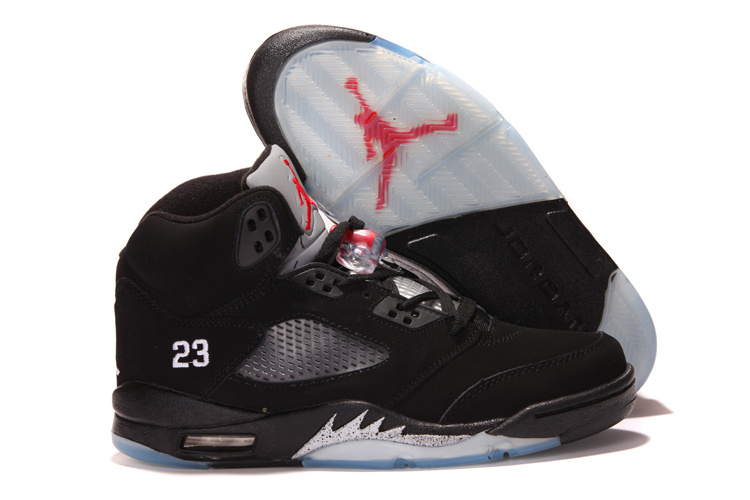 New Jordan Retro 5 Black White