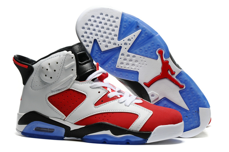 New Air Jordan 6 Carmine White Carmine Black 2016 - Click Image to Close