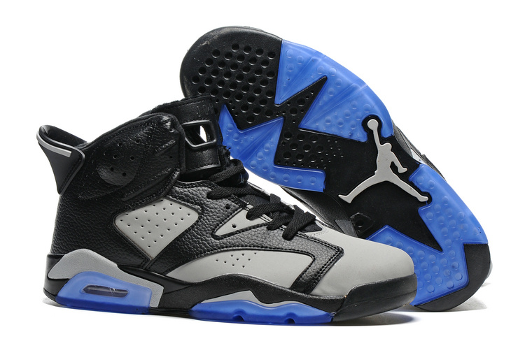 New Air Jordan 6 Cool Grey Black Cool Grey White - Click Image to Close