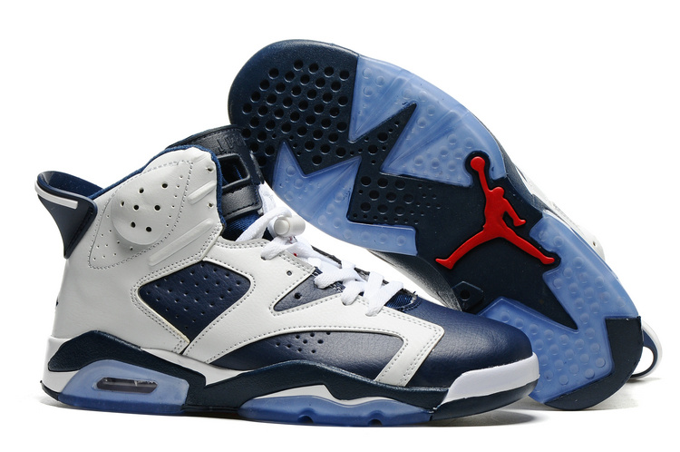 New Air Jordan 6 Olympic White Midnight Navy Varsity Red New Air Jordan 6 Olympic White Midnight Navy Varsity Red
