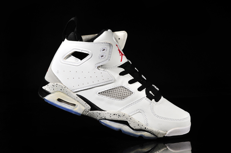 New Air Jordan 6 White Grey Black Shoes - Click Image to Close