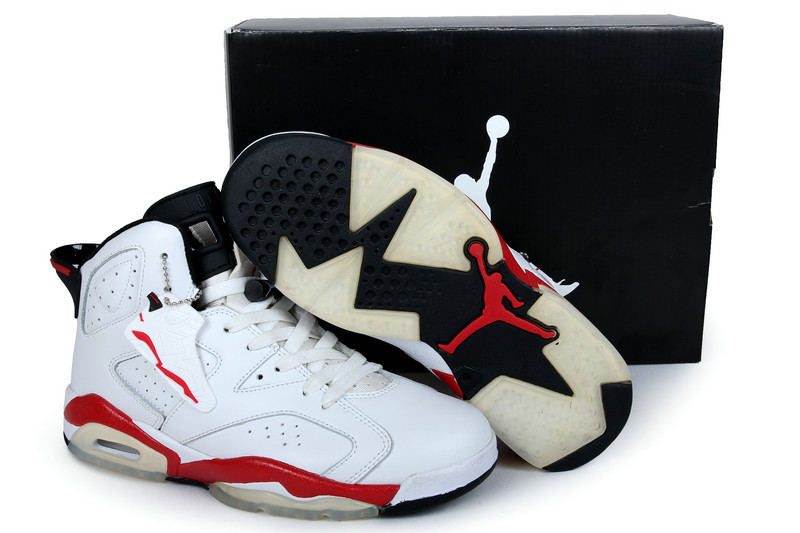 2013 Jordan 6 Retro White Red - Click Image to Close