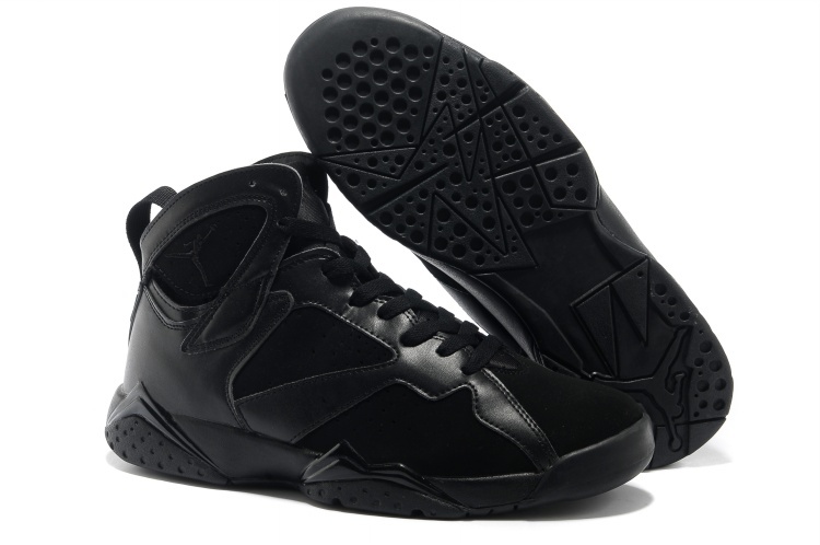 Latest Jordan 7 Retro All Black - Click Image to Close