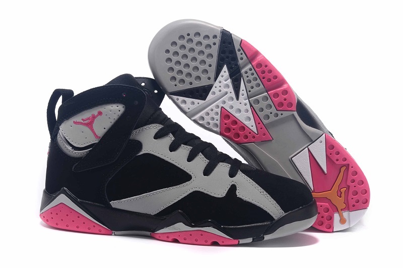 New Air Jordan 7 GS Fuchsia Flash - Click Image to Close