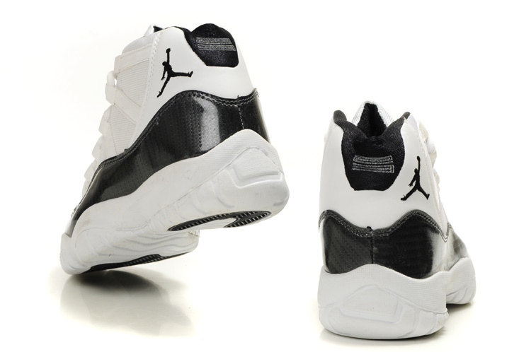 Authentic Cheap Jordan Retro 11 White Black - Click Image to Close