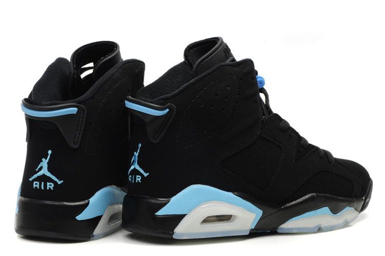 Original Jordan 6 Black White Blue - Click Image to Close