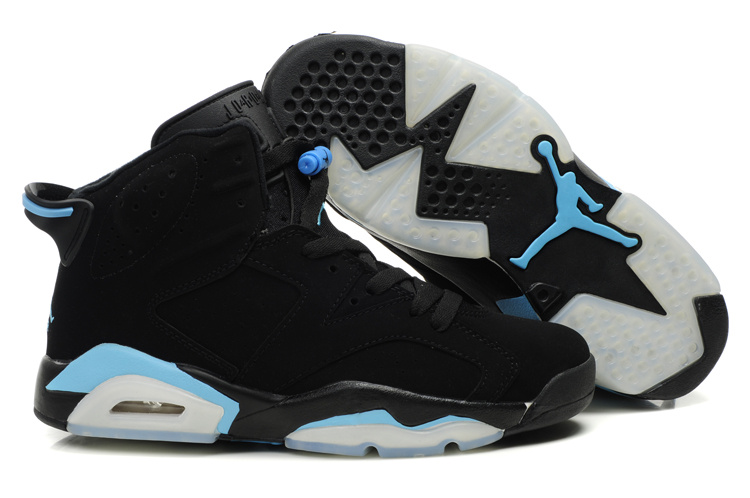 Original Jordan 6 Black White Blue - Click Image to Close