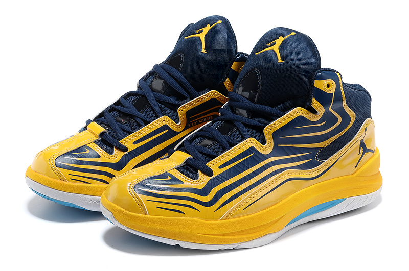 2013 Jordan Vintage Blue Yellow - Click Image to Close