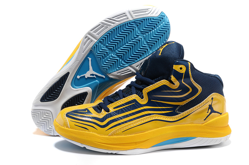 2013 Jordan Vintage Blue Yellow - Click Image to Close