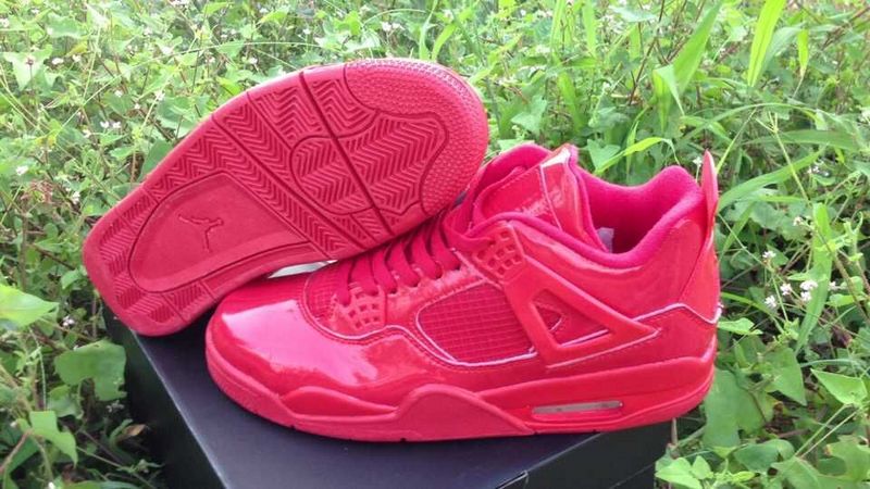 Cheap 2015 Air Jordan 4 Retro All Red Shoes