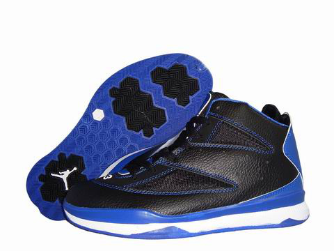 Cheap Jordan Christ Paul Black White Blue Shoes - Click Image to Close