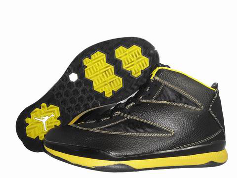 Cheap Jordan Christ Paul Black Yellow Shoes - Click Image to Close