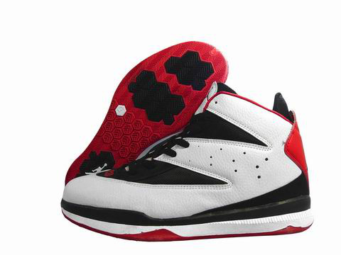 Cheap Jordan Christ Paul White Red Black Shoes