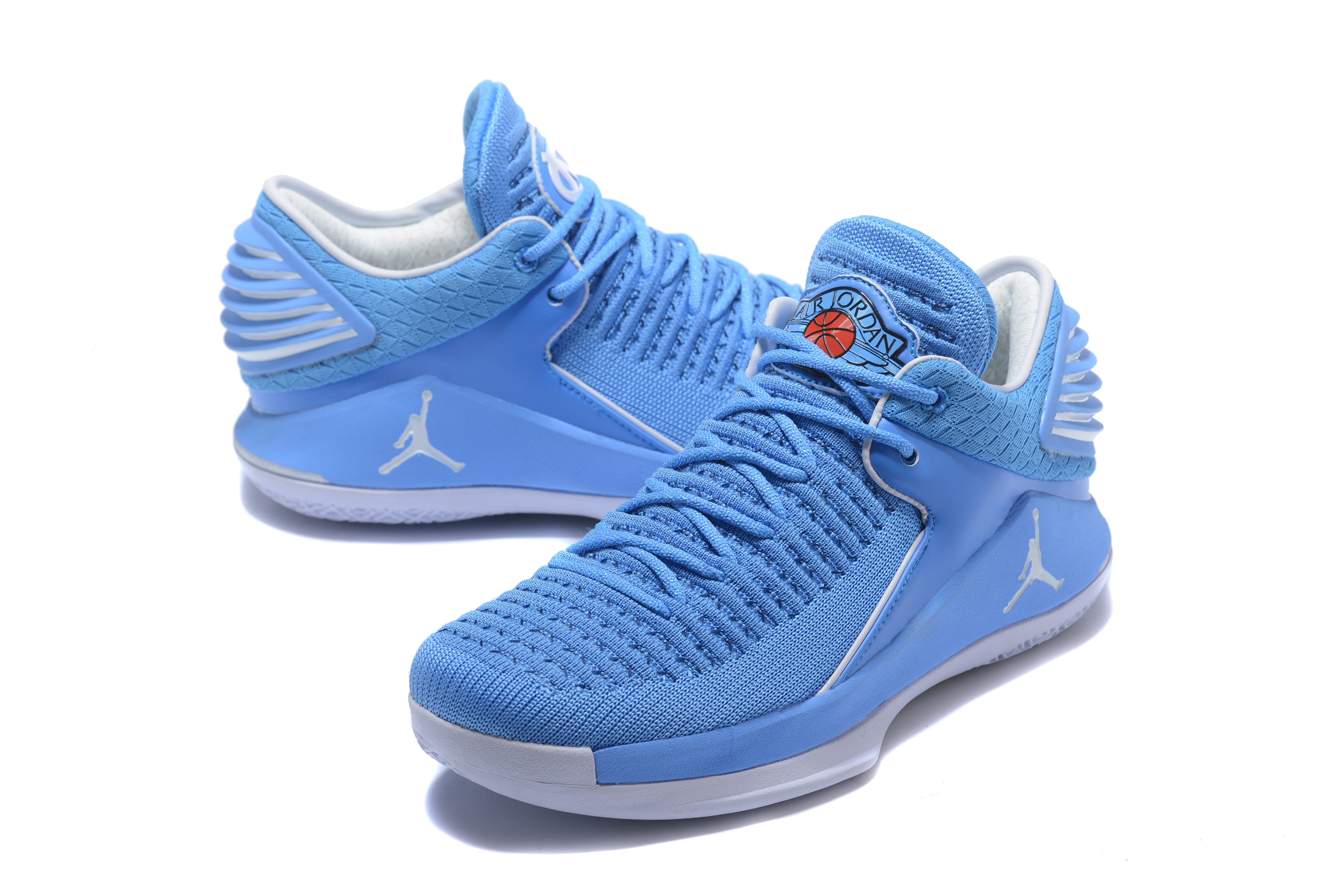 New Men Air Jordan XXXII North Caro Blue Shoes - Click Image to Close