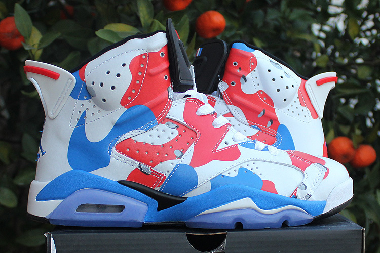 Newest Air Jordan 6 American Heroes Custom 2015