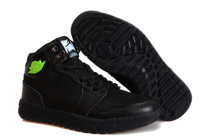Nike Jordan 1 Trek All Black Climbing Shoes