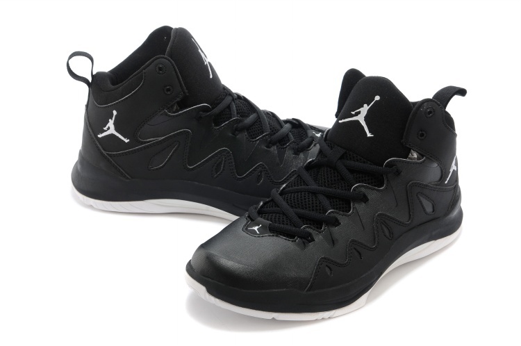 Nike Jordan Prime Mania X All Black Basketball Shoes - Click Image to Close